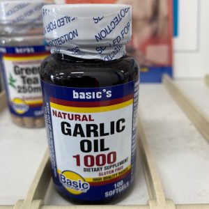 Garlic Oil_1000mg_100ct_softgel_Basics.0003
