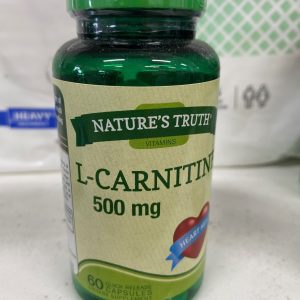 L-Carnitine_500mg_60ct_QuickRelease Capsules_NaturesTruth_086